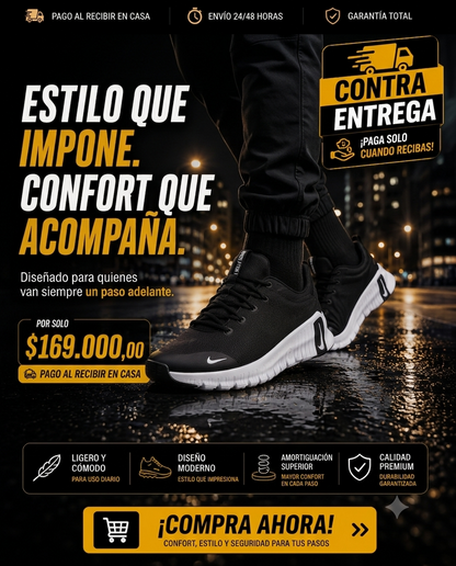 🔥TENIS PREMIUM NIKE FREE METCON 6 - MÁXIMA COMODIDAD • 50% OFF SOLO HOY