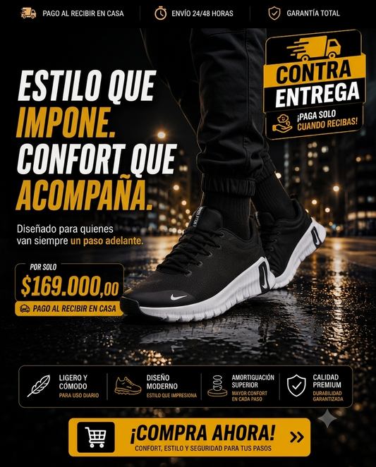 🔥TENIS PREMIUM NIKE FREE METCON 6 - MÁXIMA COMODIDAD • 50% OFF SOLO HOY