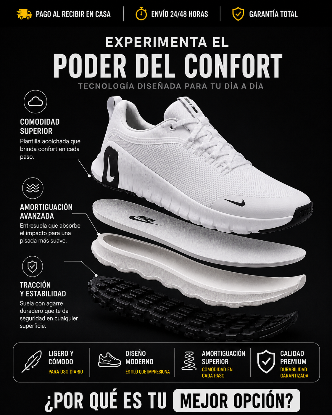 🔥TENIS PREMIUM NIKE FREE METCON 6 - MÁXIMA COMODIDAD • 50% OFF SOLO HOY